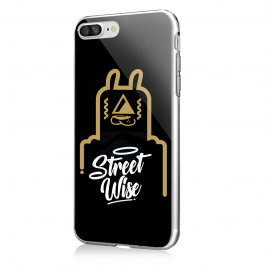 Street Wise Tag - iPhone 7 Plus / iPhone 8 Plus Carcasa Transparenta Silicon