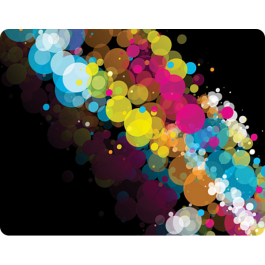 Rainbow Bubbles - Huawei P10 / P10 Lite / P10 Plus Carcasa Transparenta Silicon