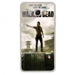 Walking Dead 2 - Samsung Galaxy J7 2017 Carcasa Transparenta Silicon