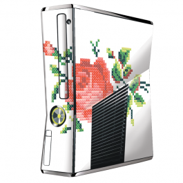Red Rose - Xbox 360 Slim Skin