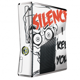 Silence I Keel You - Xbox 360 Slim Skin