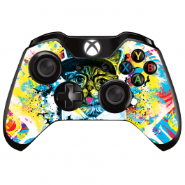 Hipster Meow - Xbox One Controller Skin
