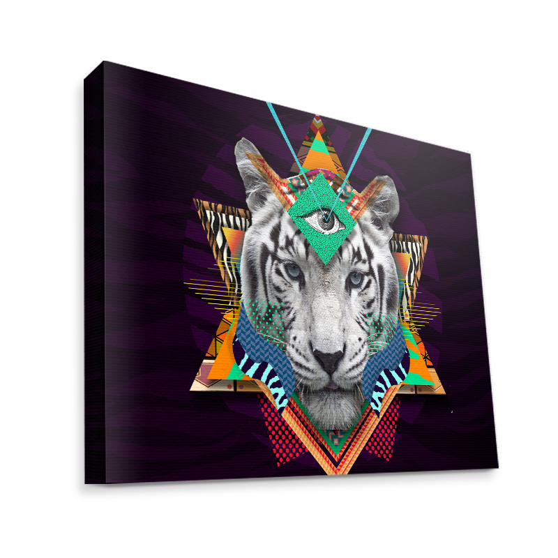 Eyes of the Tiger - Canvas Art 75x60