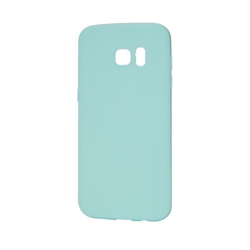 Procell Silky - Samsung Galaxy S7 Edge Carcasa Silicon Albastru