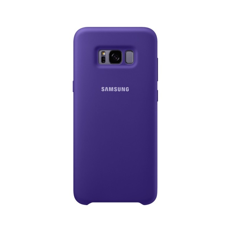 Silicone Cover Violet - Samsung Galaxy S8 Plus Carcasa TPU & Silicon Violet
