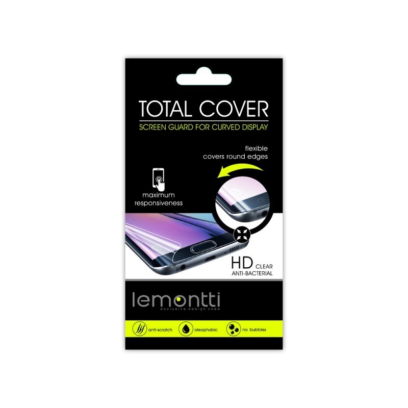 Folie Lemontti Clear Total Cover (1 fata, flexibil) - Samsung Galaxy S8 Plus