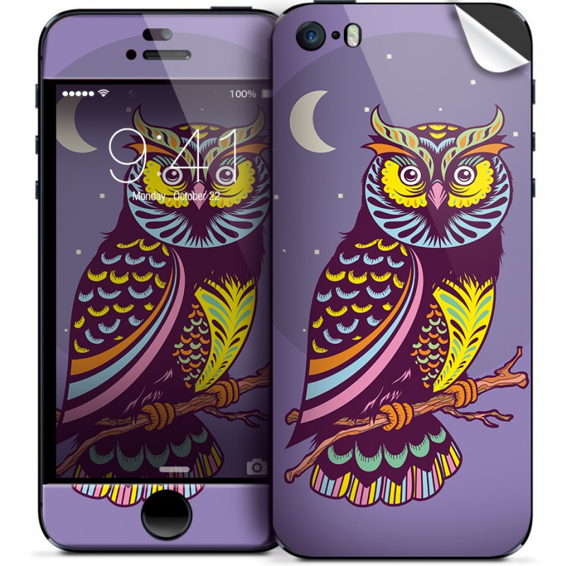 Purple Nights - iPhone 5C Skin
