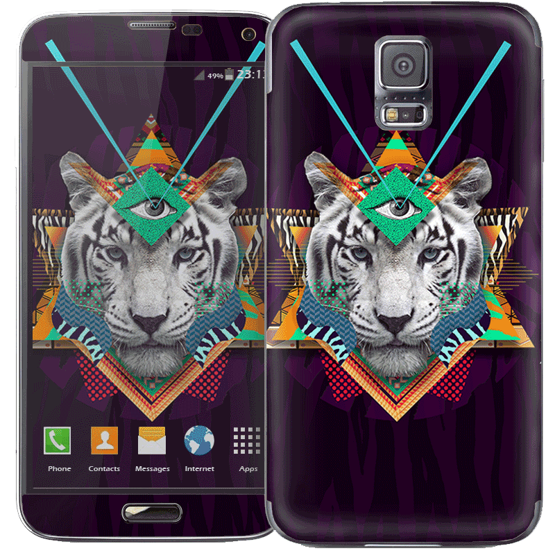 Eyes of the Tiger - Samsung Galaxy S5 Skin