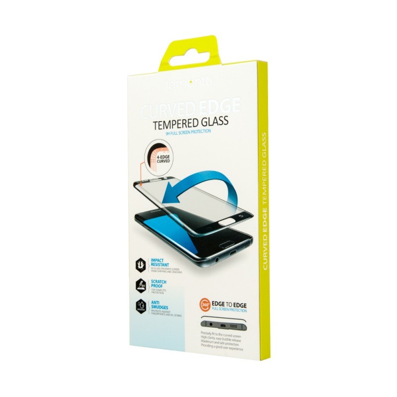 Folie Lemontti Sticla 3D Case Friendly Transparent - Samsung Galaxy S9 Plus