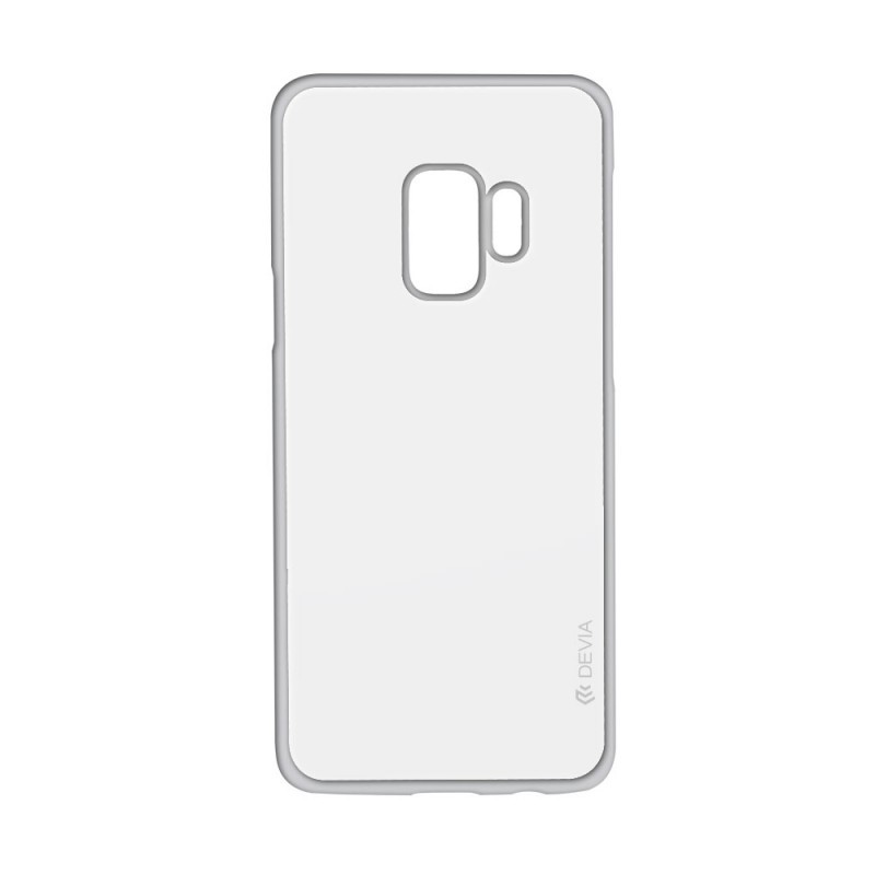 Devia Glitter Soft Silver - Samsung Galaxy S9 Carcasa Silicon