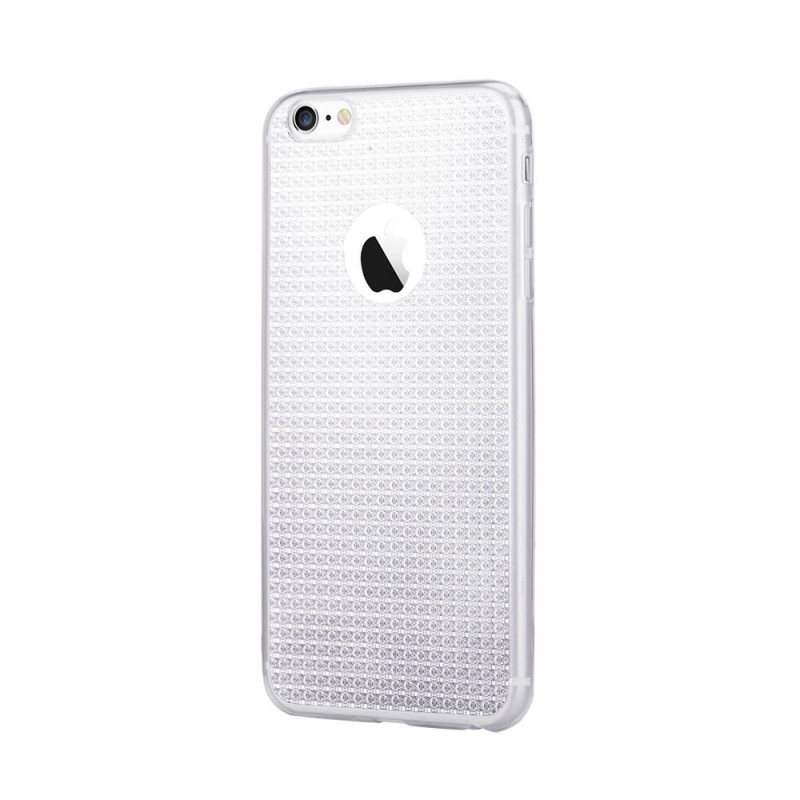 Devia Sparkle Crystal Clear - iPhone 6/6S Carcasa Silicon 