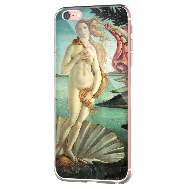 Botticelli - La nascita di Venere - iPhone 6 Carcasa Transparenta Silicon