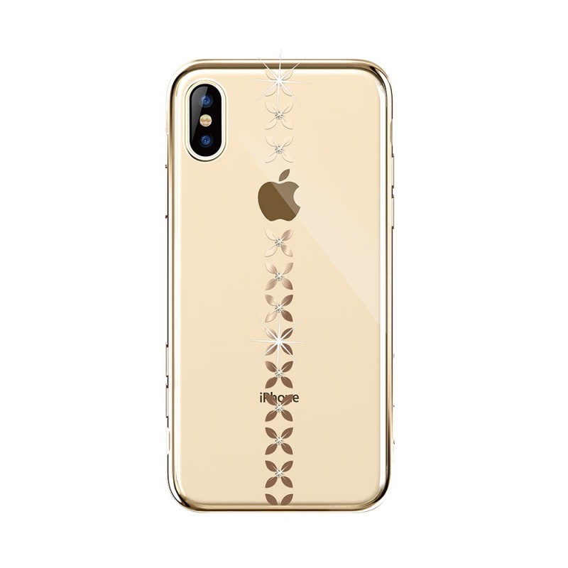 Devia Lucky Star Gold - iPhone XS / X Carcasa Policarbonat