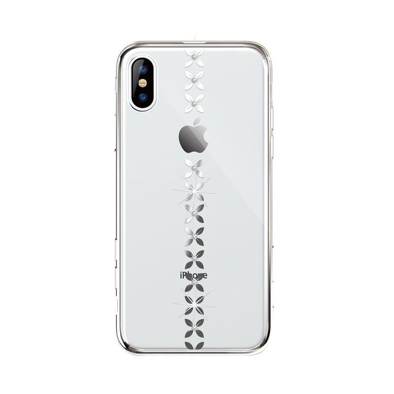 Devia Lucky Star Silver - iPhone XS Max Carcasa Policarbonat
