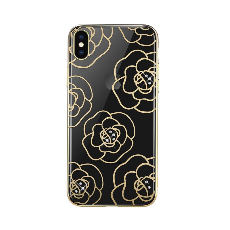 Devia Camellia Gold - iPhone XS Max Carcasa Policarbonat