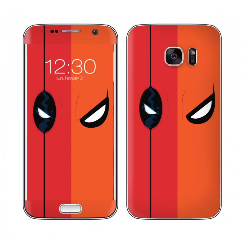 Deadpool vs. Deathstroke - Samsung Galaxy S7 Skin