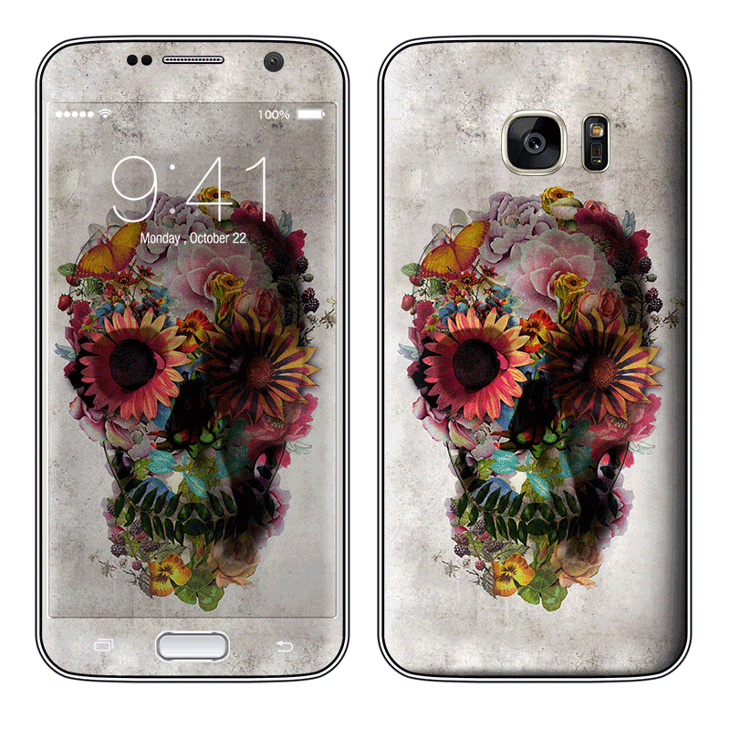 Spring skull - Samsung Galaxy S7 Skin