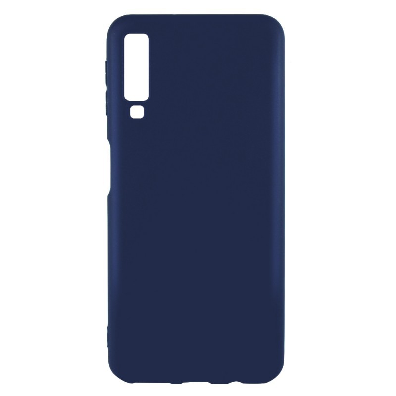 Procell Silky - Samsung Galaxy A7 (2018) Carcasa Silicon Albastru