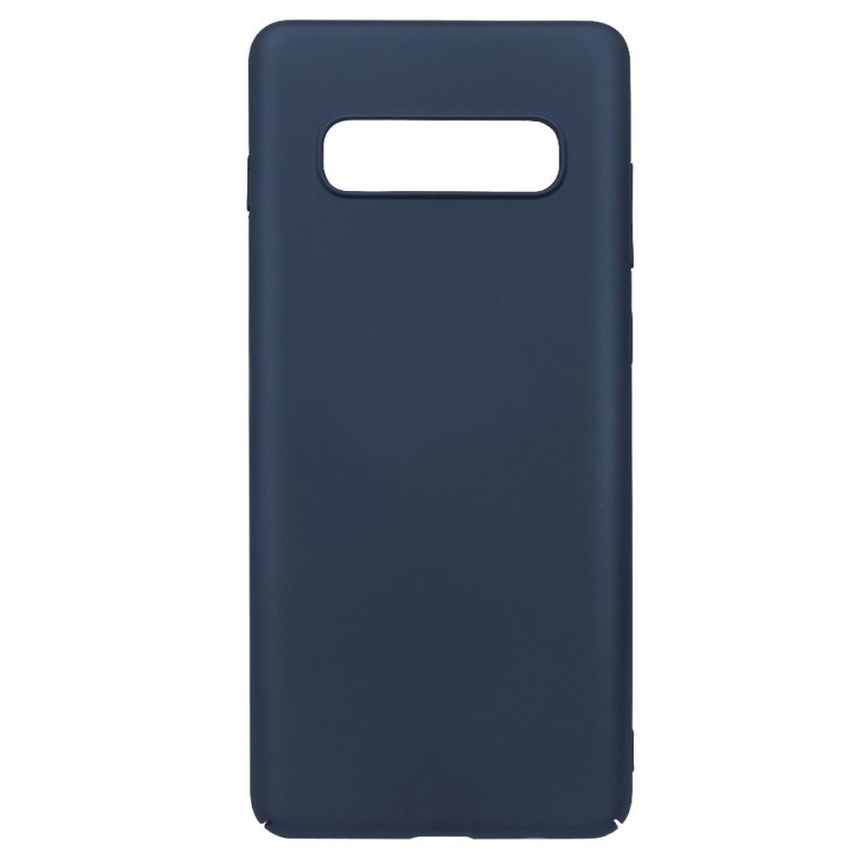 Just Must Uvo Navy - Samsung Galaxy S10 Plus Carcasa Plastic (material fin la atingere, slim fit)