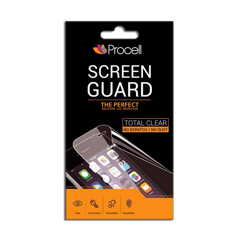 Folie Procell Spate Clear (spate Round Shape) - iPhone 5/5S/SE
