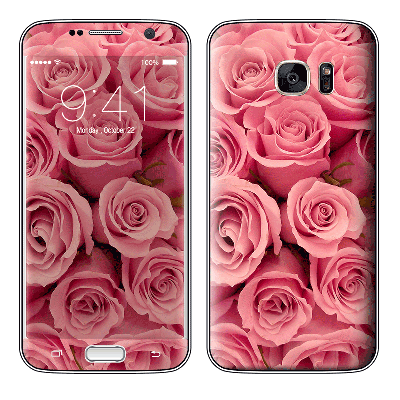Roses are pink - Samsung Galaxy S7 Skin