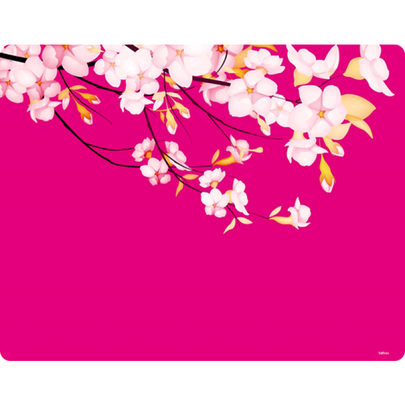 Cherry Blossom - Samsung Galaxy S4 Carcasa Transparenta Silicon