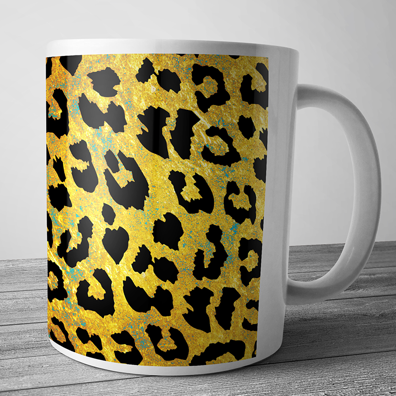 Cana personalizata - Leopard