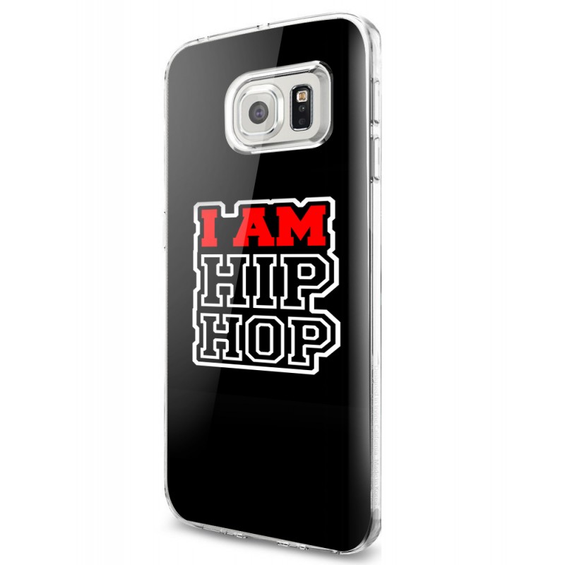 I am Hip Hop - Samsung Galaxy S7 Edge Carcasa Silicon  