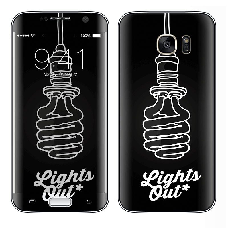 Lights Out - Samsung Galaxy S7 Edge Skin  