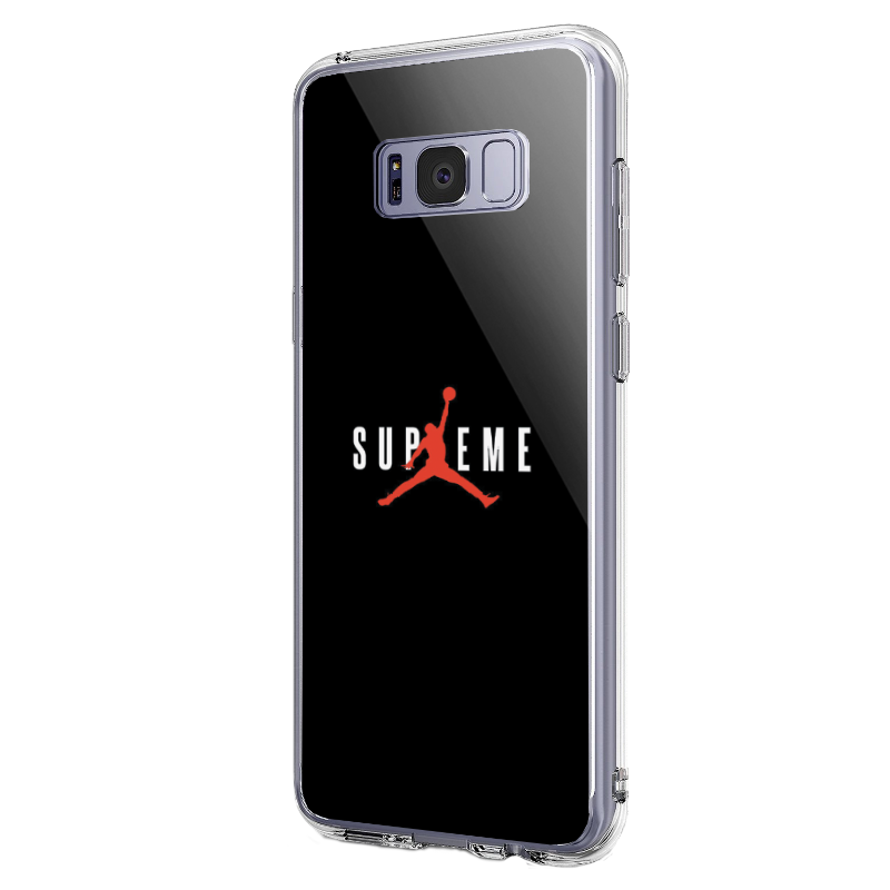 Jordan Supreme - Samsung Galaxy S8 Carcasa Transparenta Silicon