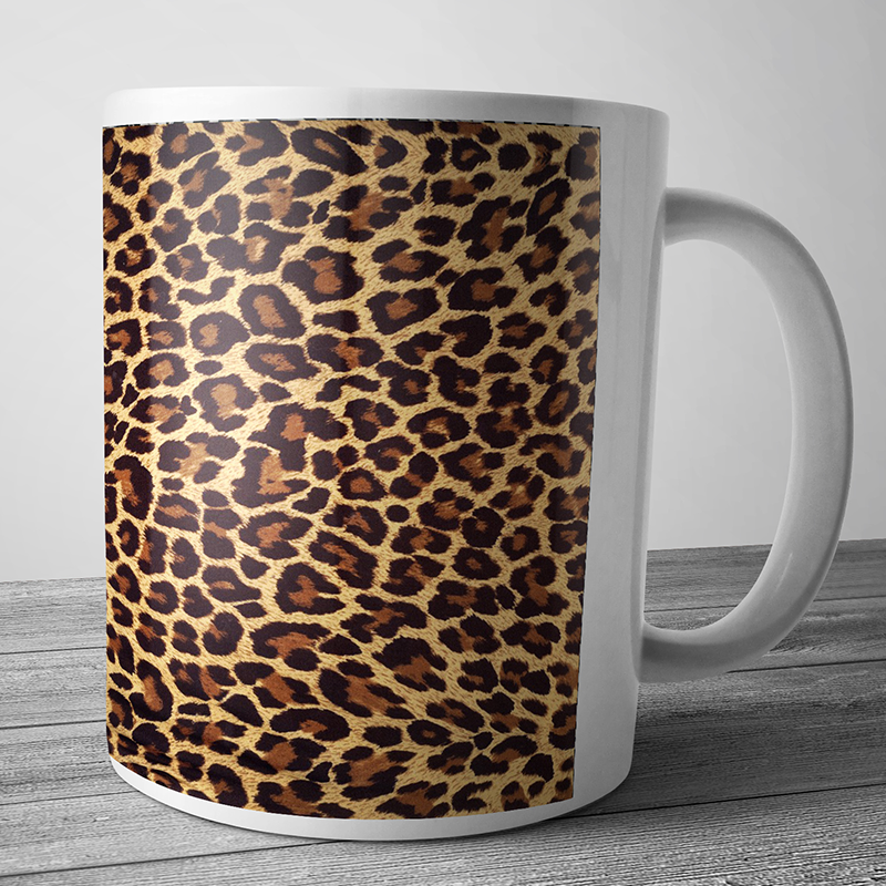 Cana personalizata - Leopard Print