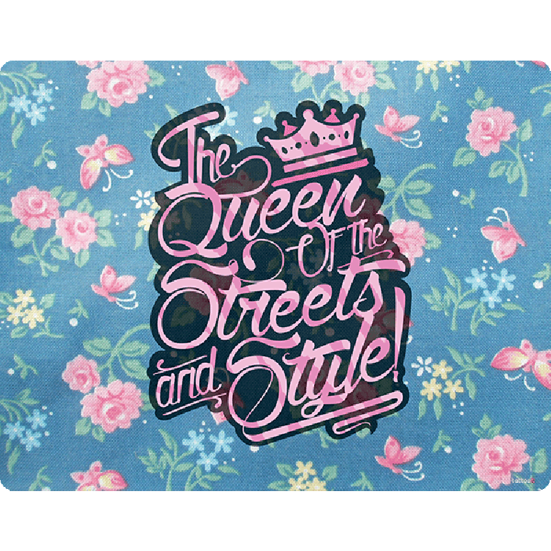Queen of the Streets - Floral Blue - Skin Telefon