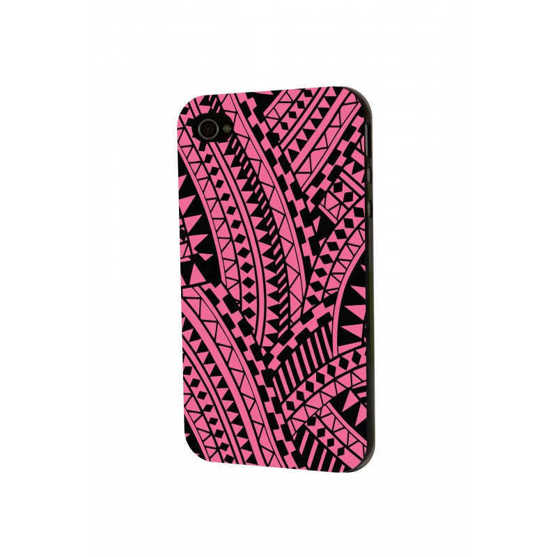 Pink & Black - iPhone 4 / 4S Skin