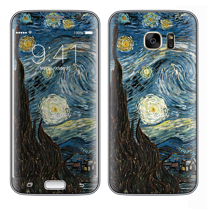 Van Gogh - Starry Night - Samsung Galaxy S7 Edge Skin   