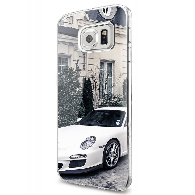 Porsche - Samsung Galaxy S7 Edge Carcasa Silicon 