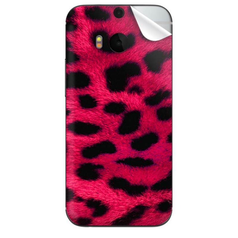 Pink Animal Print - HTC One M8 Skin