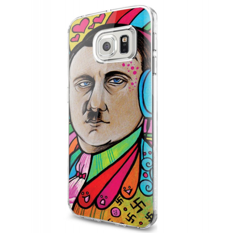 Hitler Meets Colors - Samsung Galaxy S7 Edge Carcasa Silicon 
