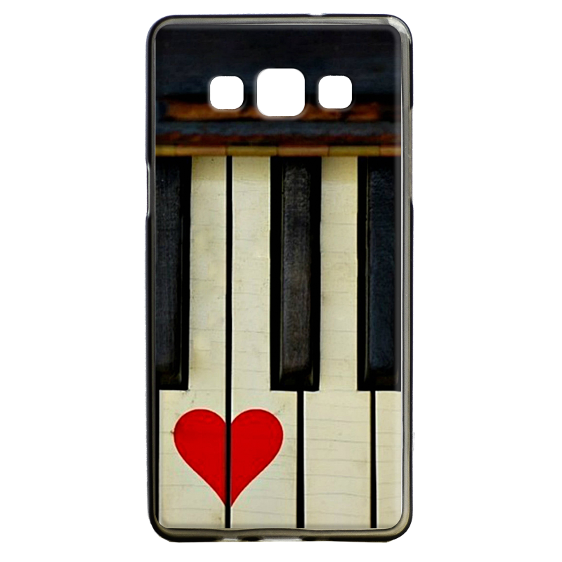 Piano Love - Samsung Galaxy A5 Carcasa Silicon