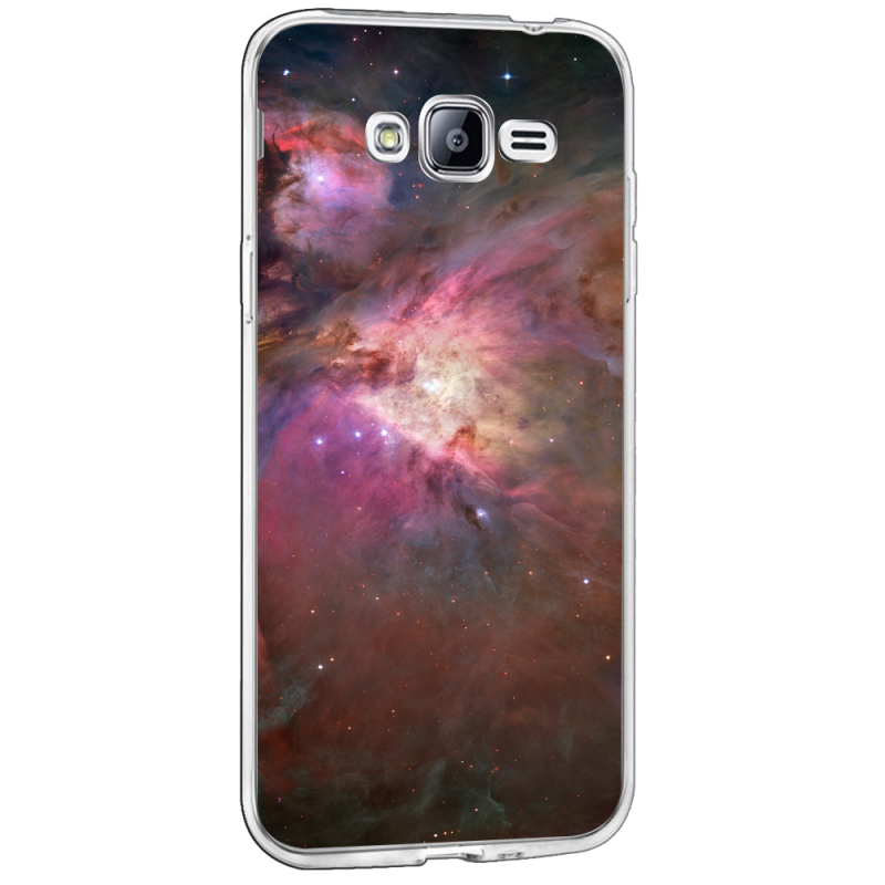 Orion Nebula - Samsung Galaxy J3 Carcasa Transparenta Silicon