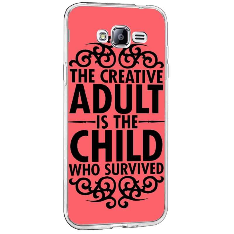 Creative Child - Samsung Galaxy J3 Carcasa Transparenta Silicon