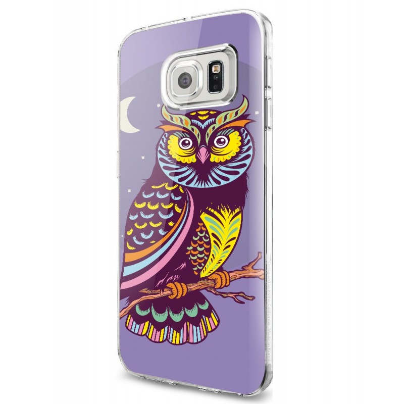 Purple Nights - Samsung Galaxy S7 Carcasa Silicon