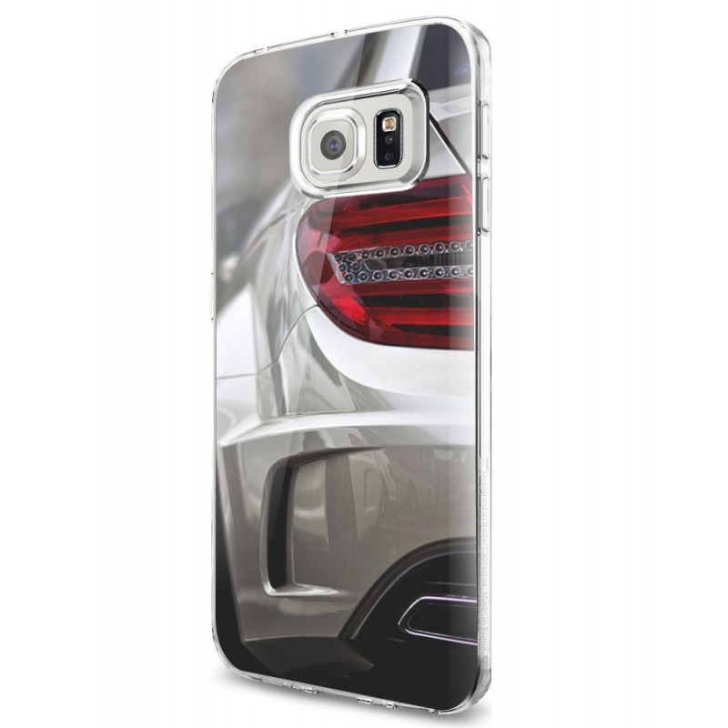 Mercedes C63 - Samsung Galaxy S7 Carcasa Silicon