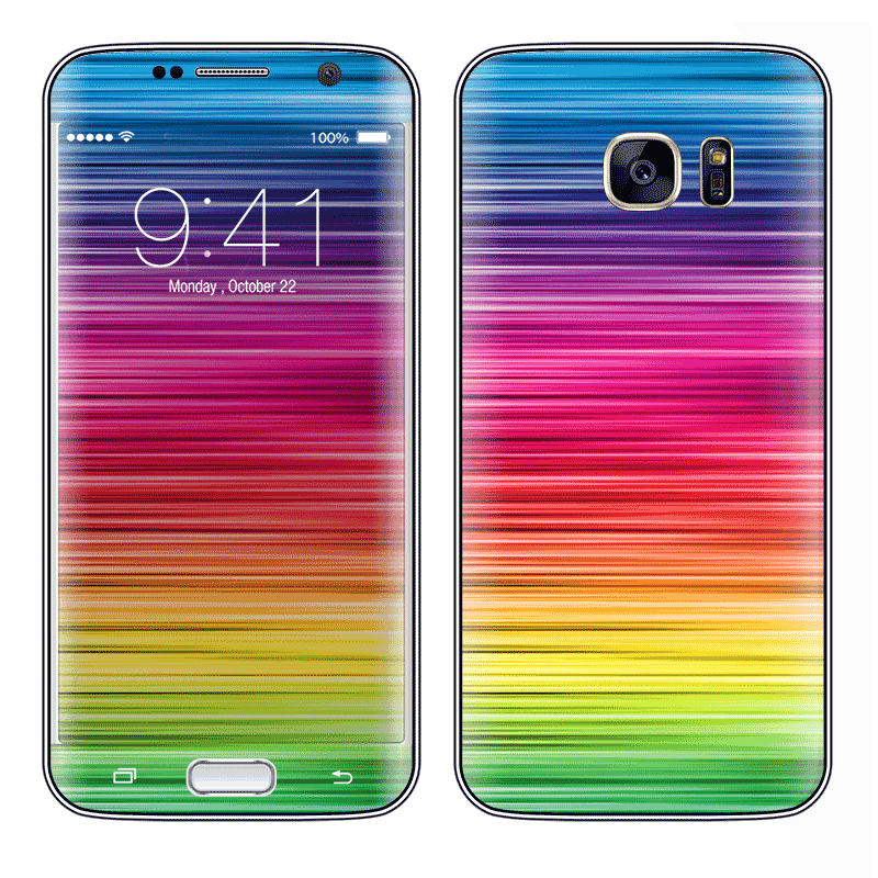 Rainbow Warrior - Samsung Galaxy S7 Edge Skin  