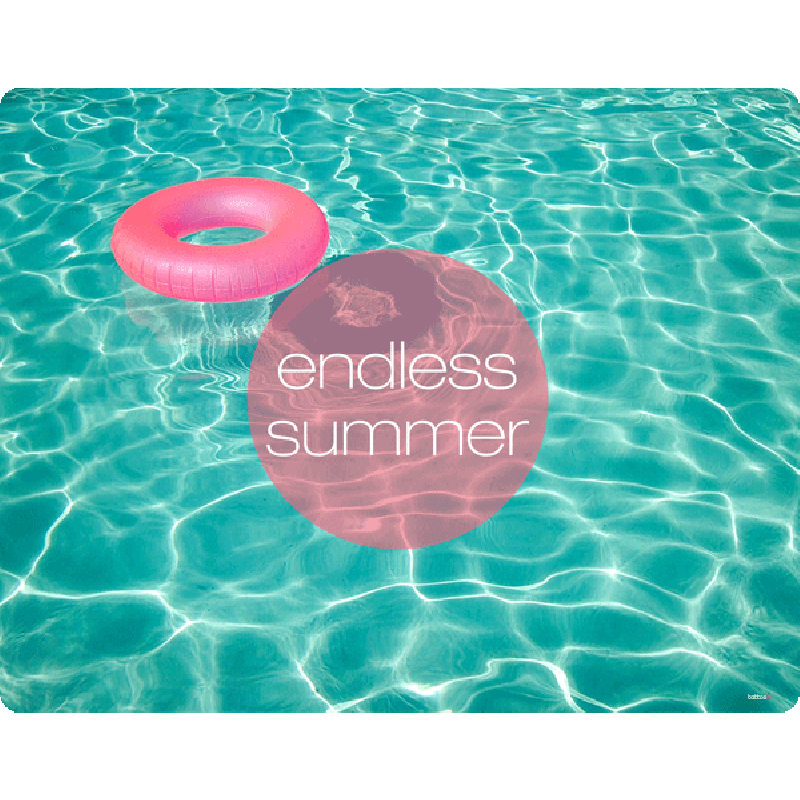 Endless Summer - Samsung Galaxy S4 Carcasa Transparenta Silicon