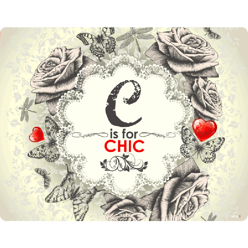 C is for Chic 2 - iPhone 6 Skin