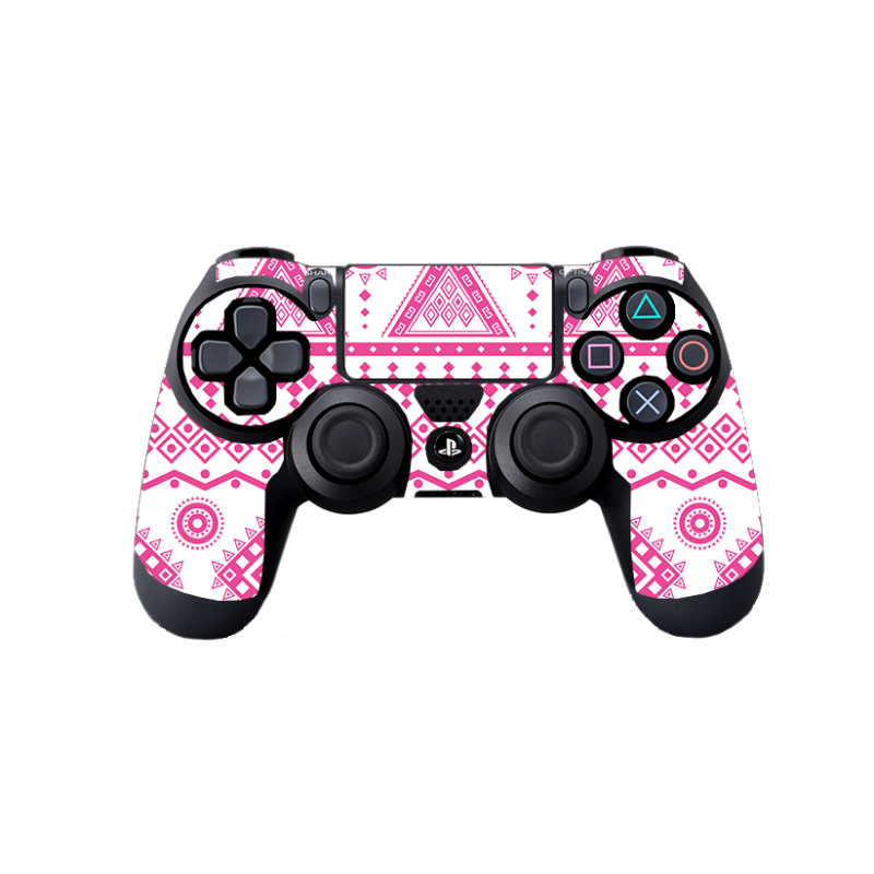 Pink Geometry - PS4 Dualshock Controller Skin