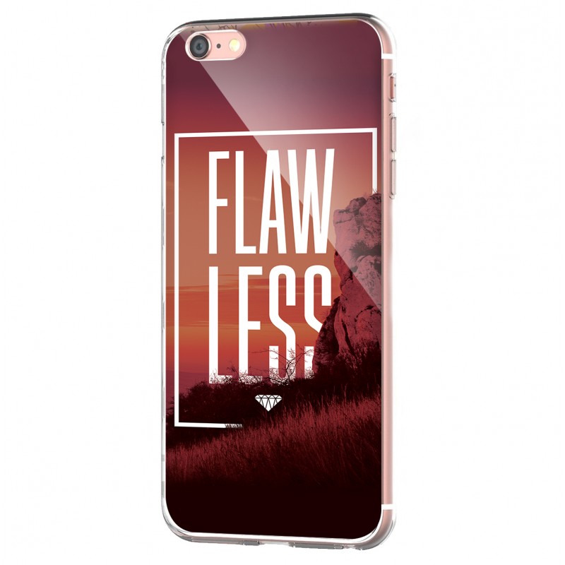 Flawless - iPhone 6 Carcasa Transparenta Silicon