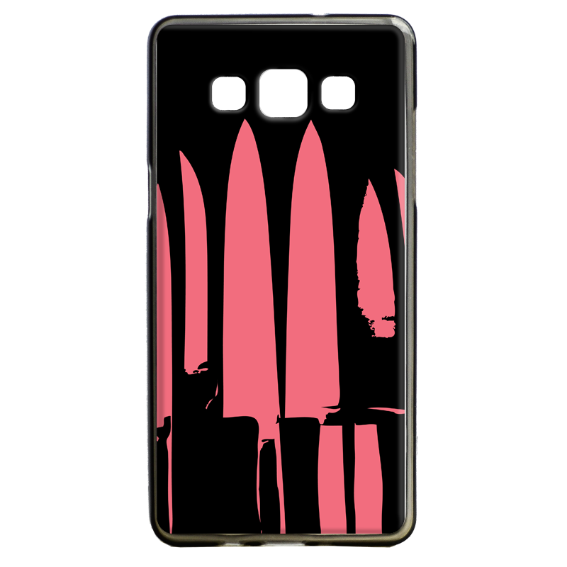 Pink Knife - Samsung Galaxy A5 Carcasa Silicon