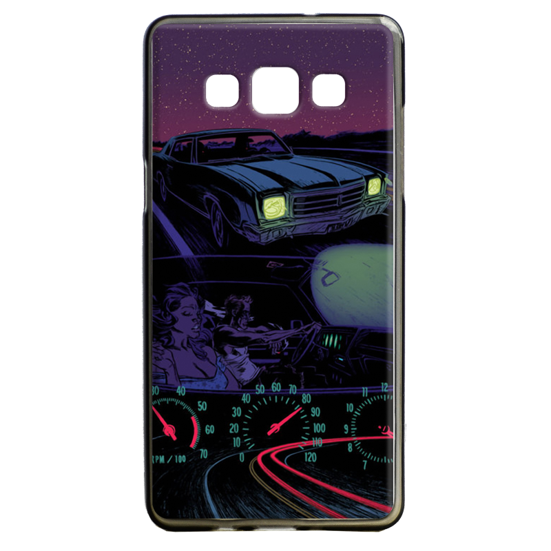 Night Ride - Samsung Galaxy A5 Carcasa Silicon