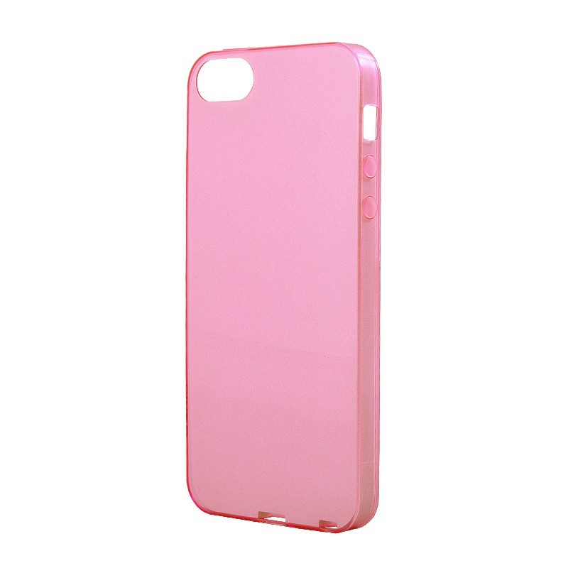 Naked Light Pink - Devia iPhone 5/5S/SE Carcasa Silicon (0.5mm)